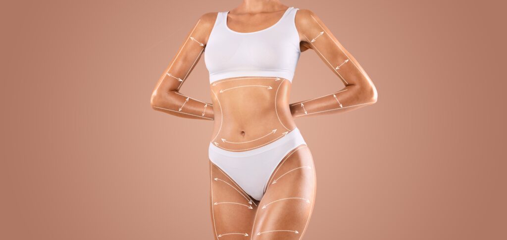 Body sculpting and contouring techniques for feminine curves
